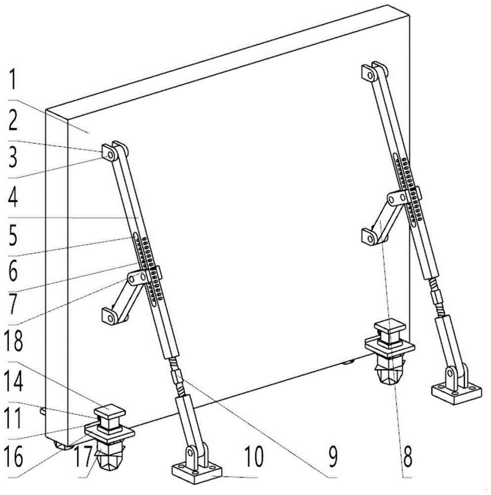 一种可加固的稳定型建筑施工区域围挡装置的制作方法