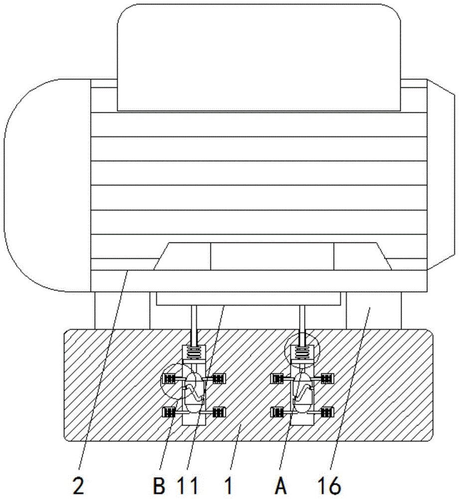 一种煤矿电机用减震装置的制作方法