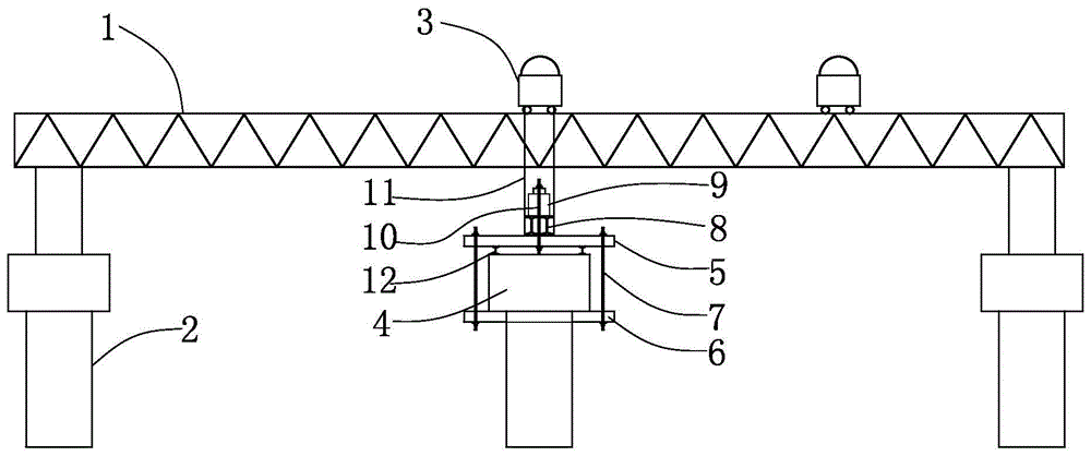 一种架桥机荷载试验系统的制作方法