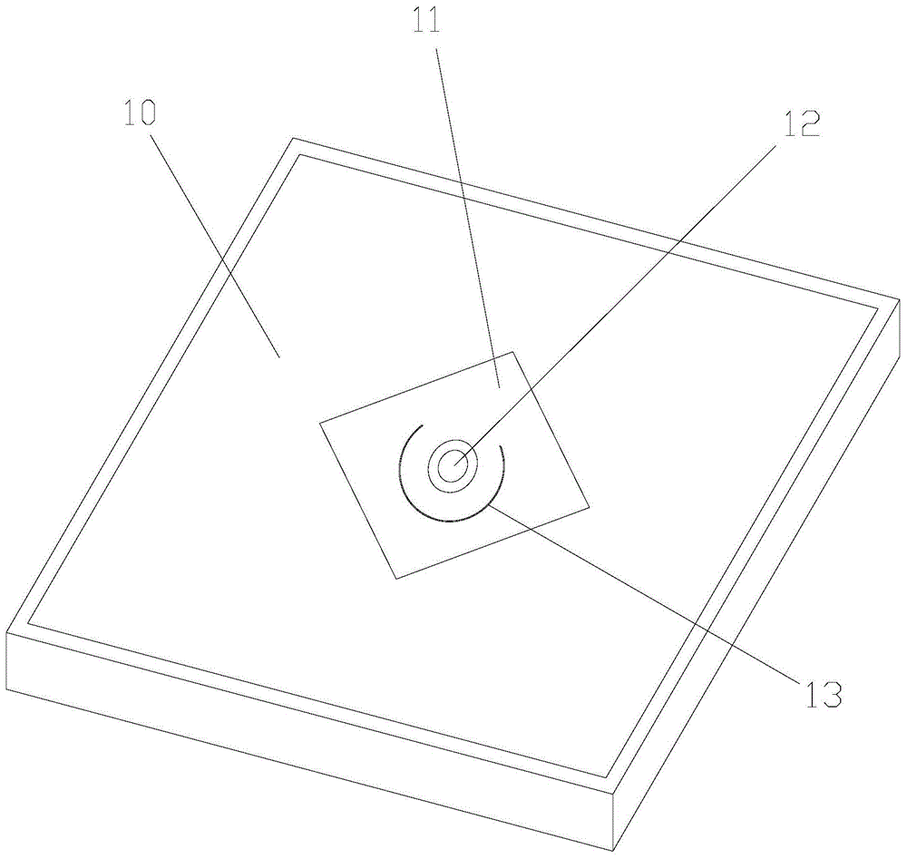 一种包装盒开盒部打孔模具的制作方法