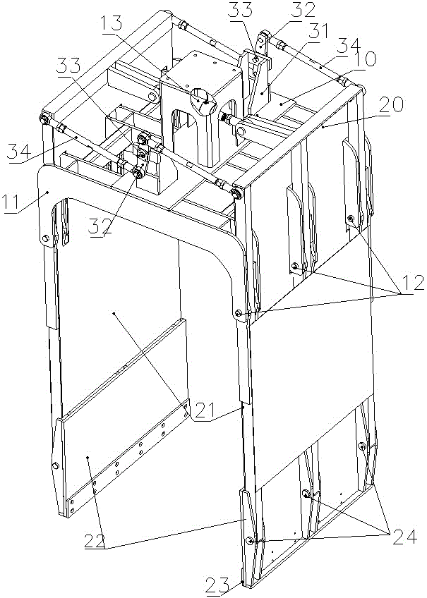 抱砖夹盘机构的制作方法