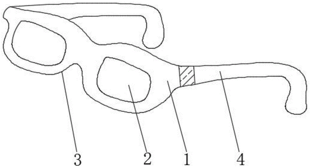 一种电影特效用观影眼镜的制作方法