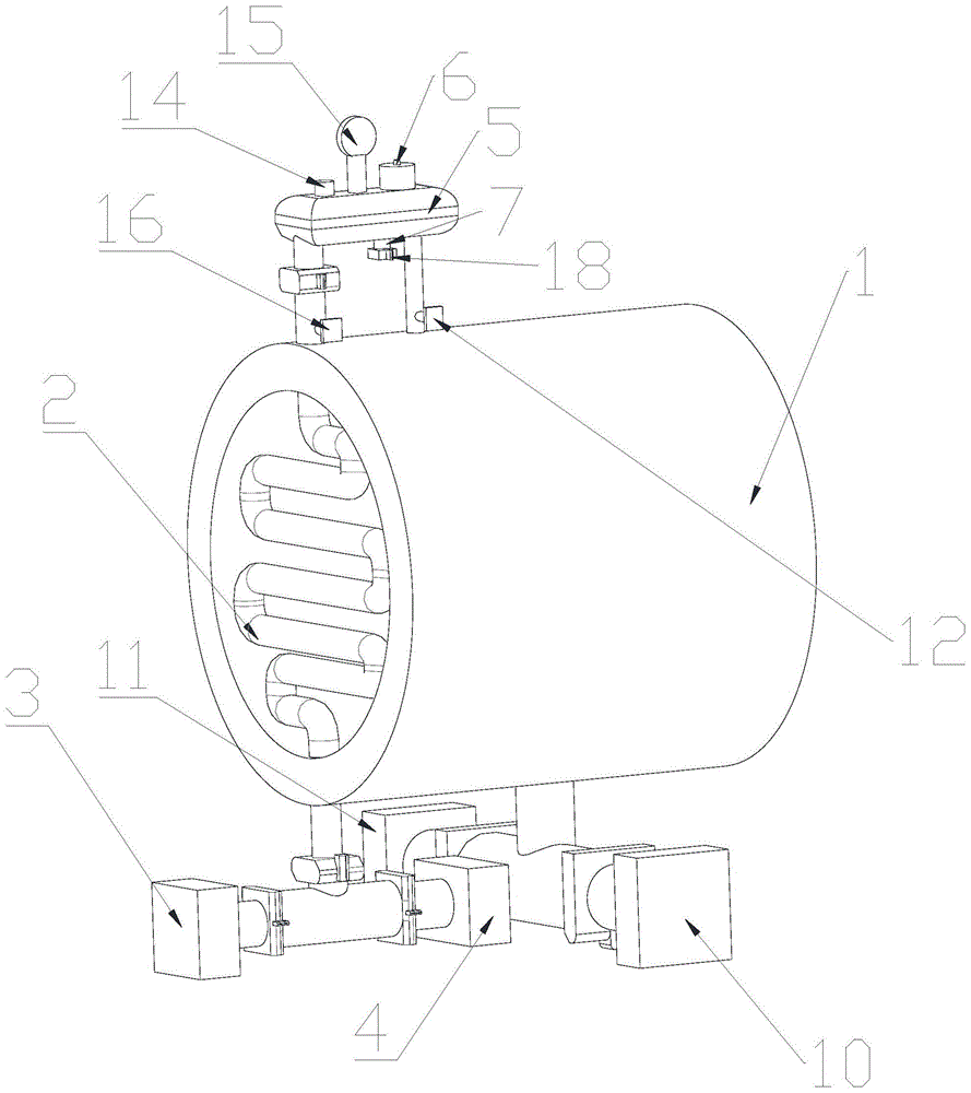 一种水果干真空闪蒸压差干燥罐的制作方法