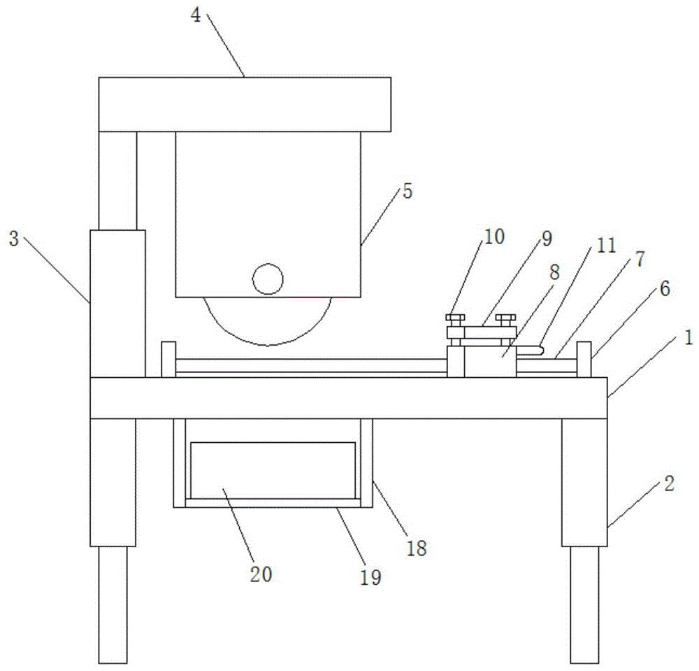 一种公路工程用钢材切割装置的制作方法