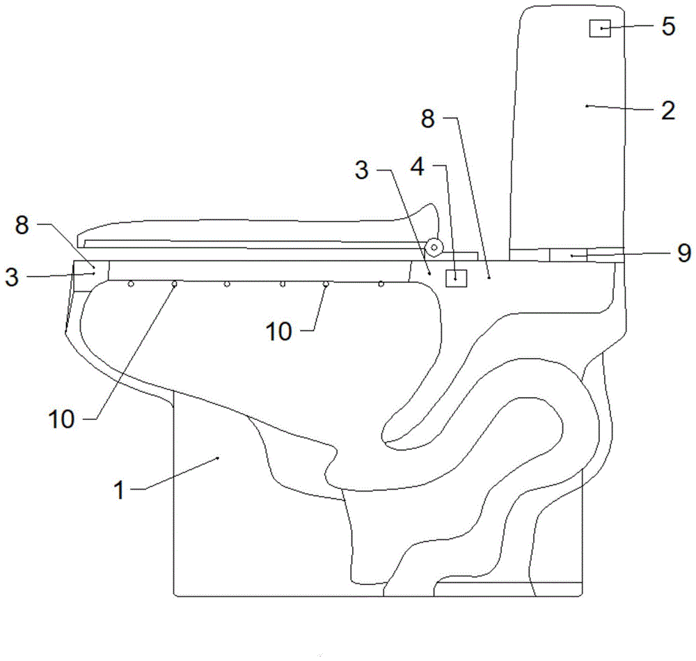 一种具有除臭功能的马桶的制作方法