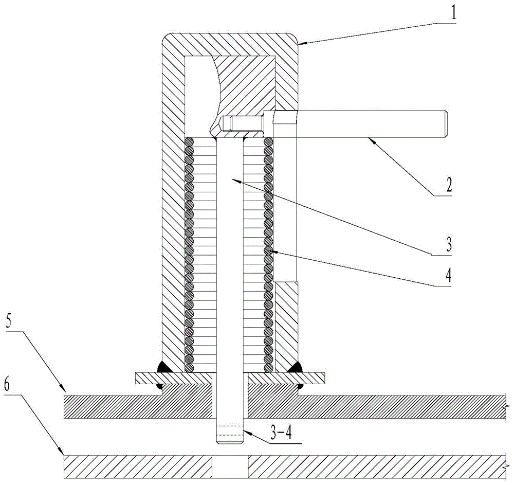 一种可实现吊架与吊具快速拆、装的开闭锁结构的制作方法