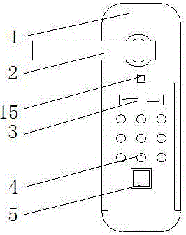 一种具有防护功能的智能门锁的制作方法