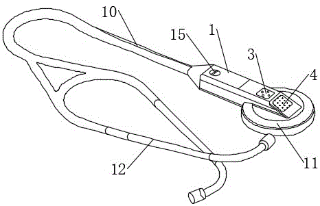 一种具有血压诊断功能的蓝牙听诊器的制作方法