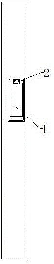 一种安装门锁的门包边结构的制作方法