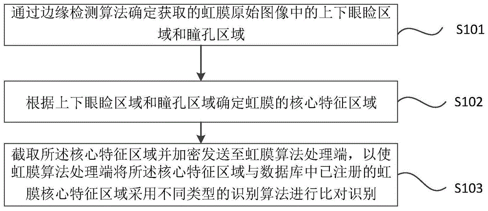 一种虹膜识别方法、装置及系统与流程