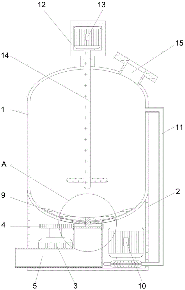 一种新型胺醚反应釜喷射器的制作方法