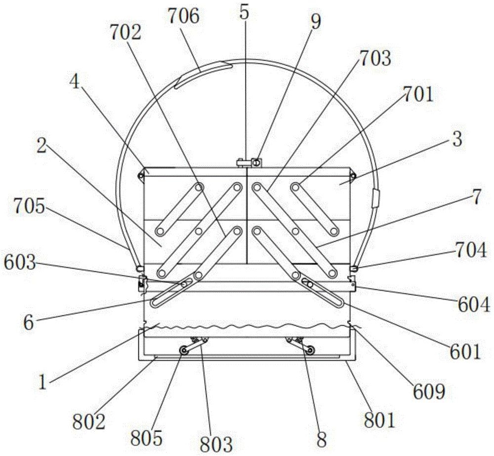 一种普外科便携式医疗器械存放盒的制作方法