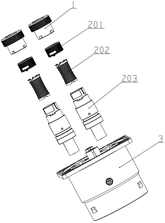 一种端子可换的充电连接器的制作方法