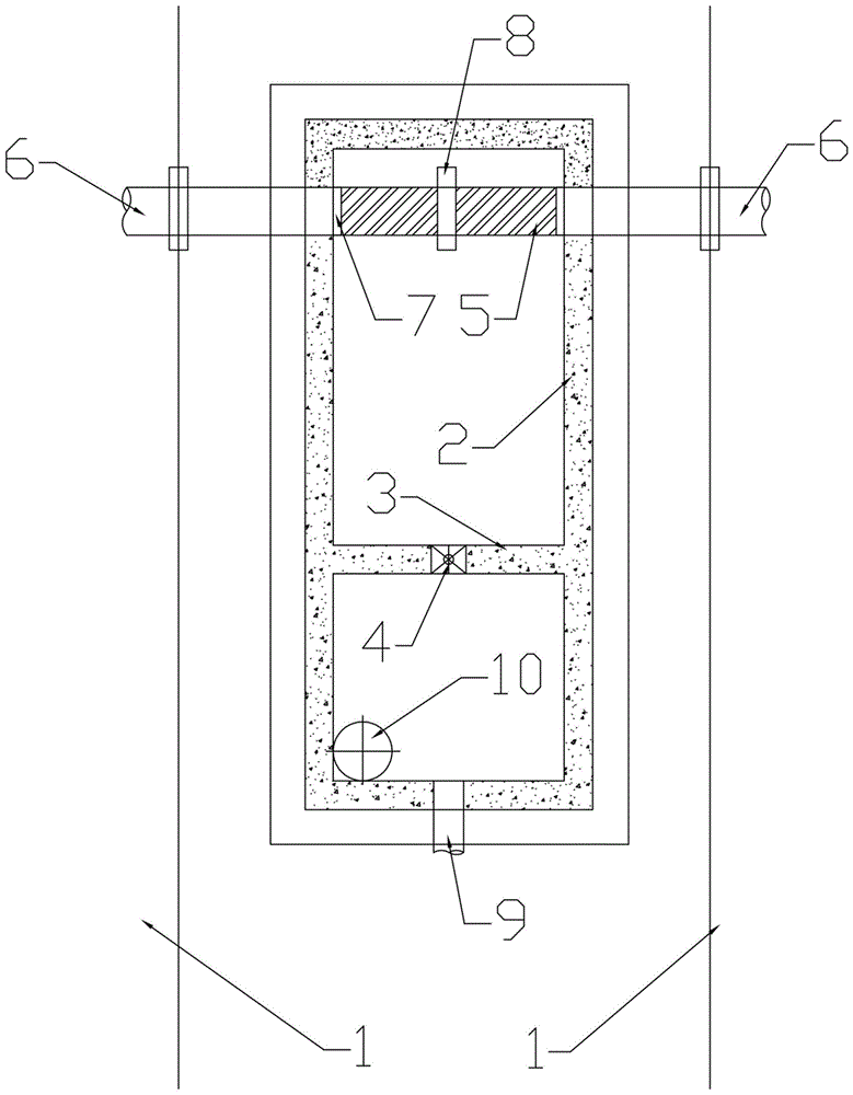 一种用于管井连接的降水导流结构及其逆作施工方法与流程