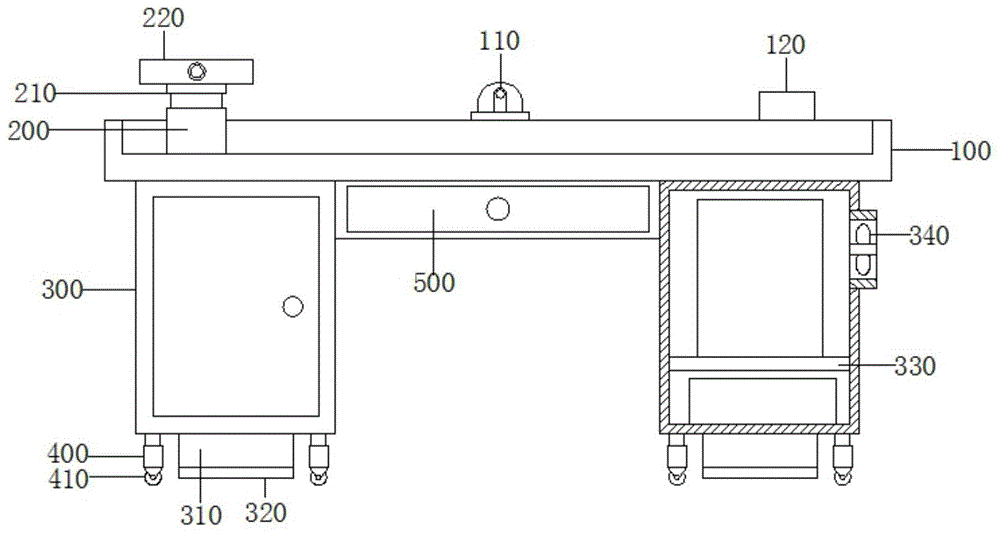 一种用于建设管理的人机工作平台的制作方法