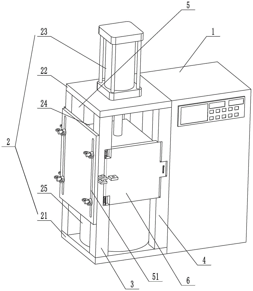 一种数显压力试验机的制作方法