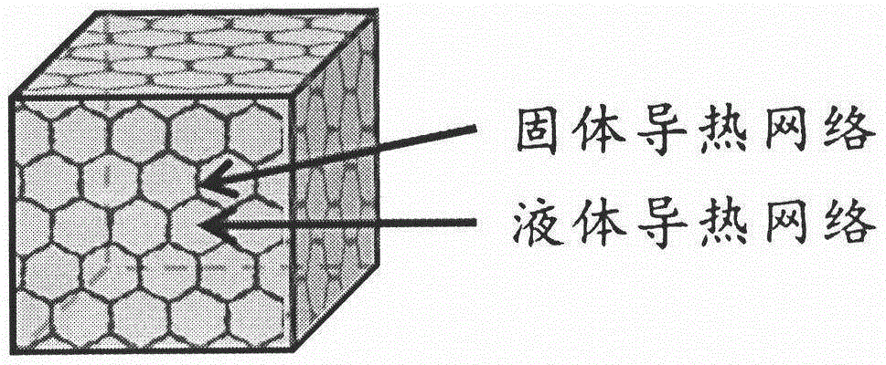 一种具有固液互穿网络结构的导热复合水凝胶及制备方法