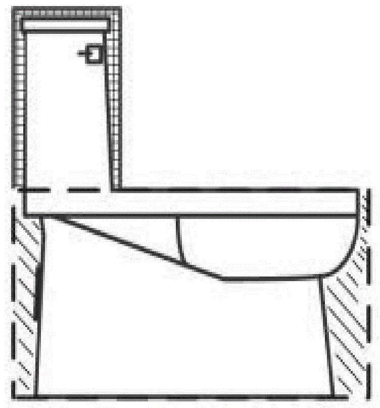 一种用于室外厕所座便器的保温结构的制作方法