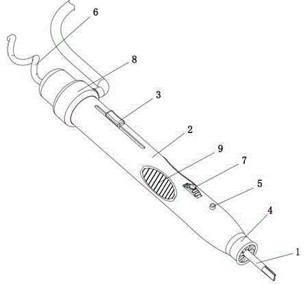 一种吸引器电刀一体式手术用装置的制作方法