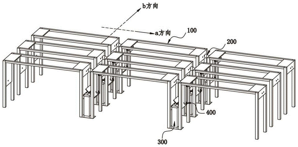 一种锚杆生产线用流转装置的制作方法