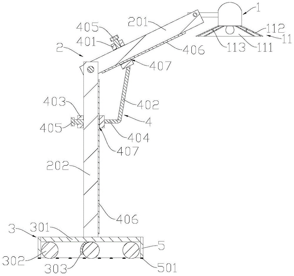 一种耐用理疗灯的制作方法