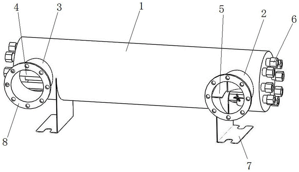 涡流式自洁管道紫外线消毒器的制作方法