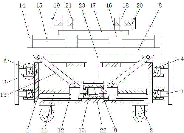 一种具有引导和防护功能的电子元器件安装操作台的制作方法