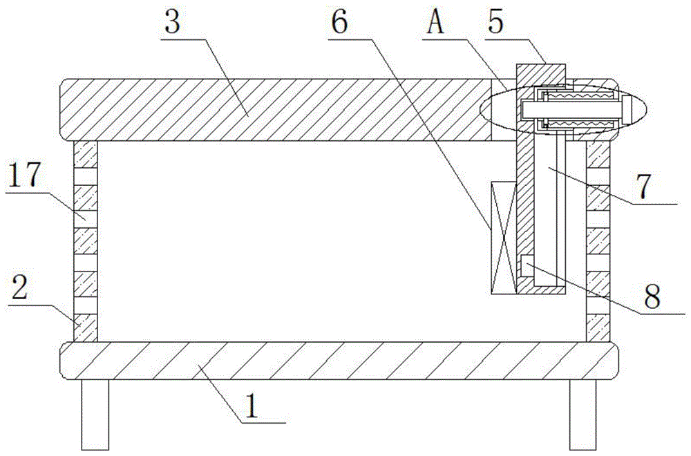 一种具有换气功能的实验用教学设备的制作方法