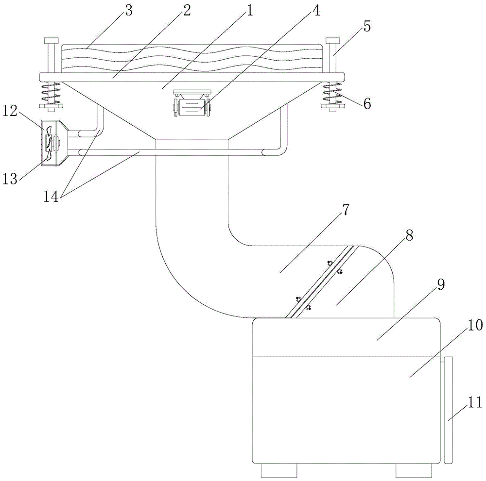 一种机械加工用碎屑收集装置的制作方法