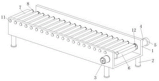 一种自动化装配流水线用便于检修的链板机的制作方法