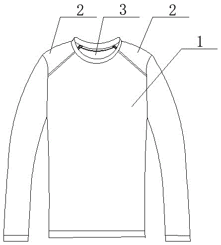 多方位双层保暖内衣的制作方法