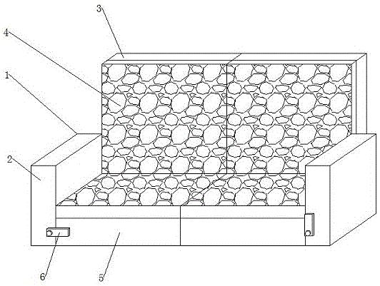 一种智能家具用新型沙发的制作方法