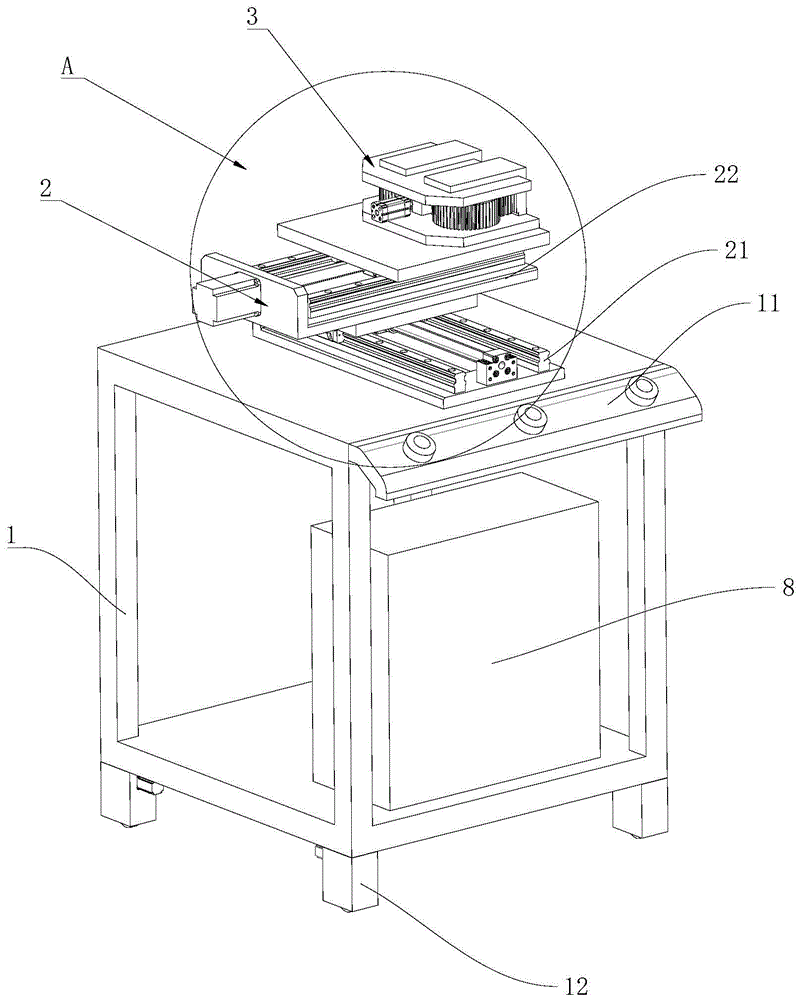 超声波焊接机的移动式焊接库装置的制作方法