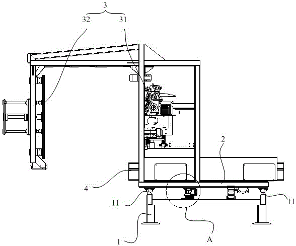 具有输送功能的打包机及自动打包线的制作方法