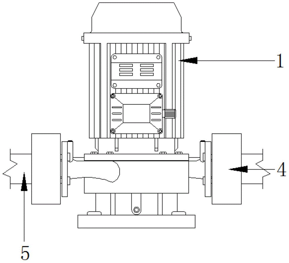 一种小型水泵的机体连接装置的制作方法