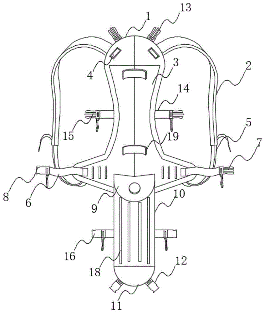 呼吸器荧光固定背托的制作方法