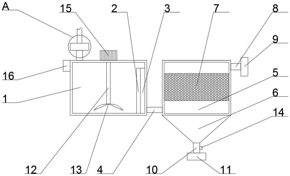 一种绿色建筑污水处理装置的制作方法