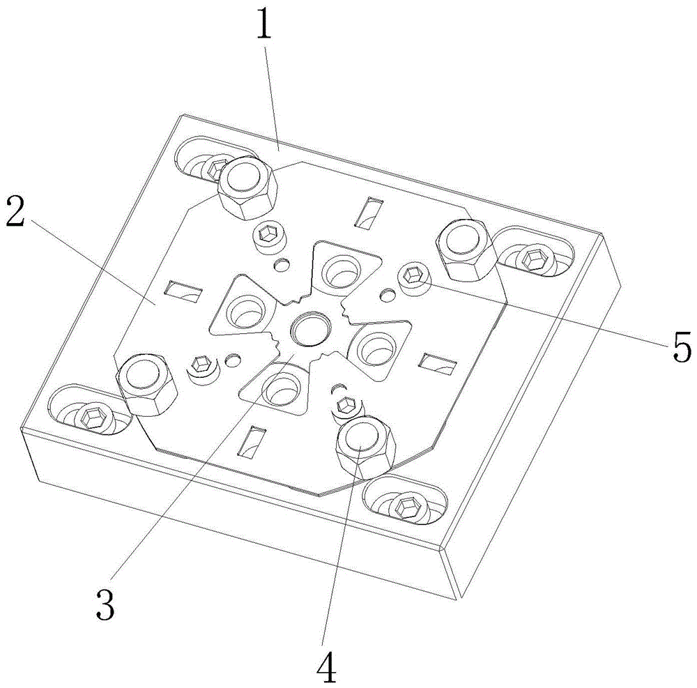 一种新型电极加工治具的制作方法