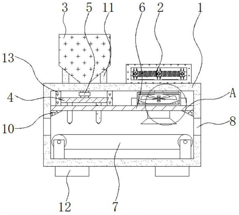 一种建筑防水用防水板表面防水材料涂刷装置的制作方法