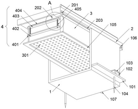 一种新型建筑施工现场垃圾池的制作方法