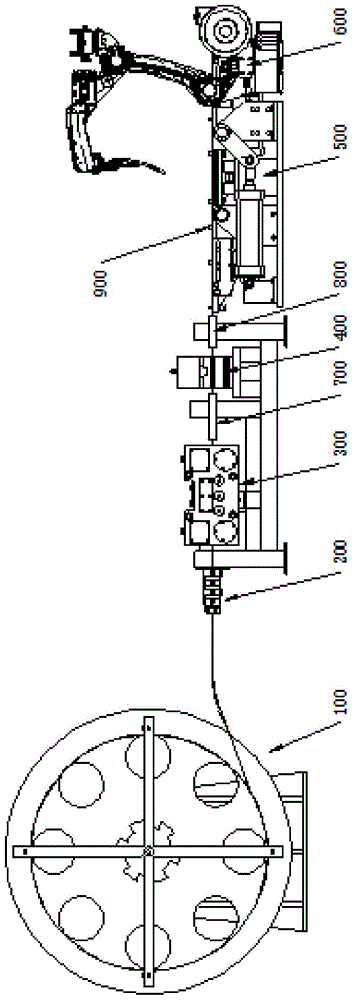 大型打包钢带打包机构及打包工艺的制作方法