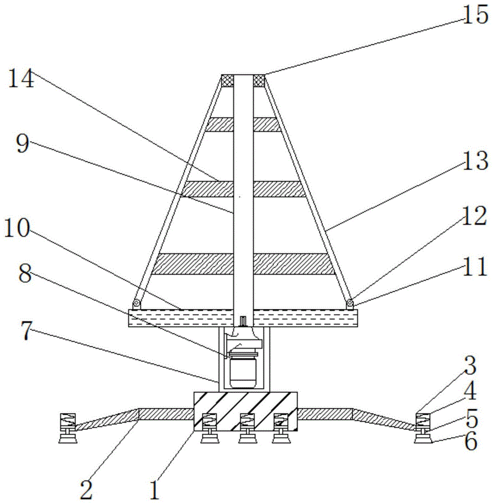 一种具有固定结构且稳定性较高的金属架的制作方法