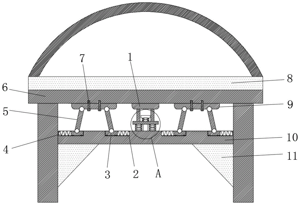 一种桥墩盖梁的预应力复合加固构造的制作方法