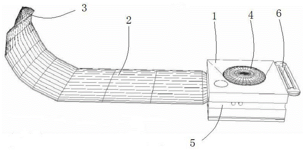 一种可拼接组合的气囊式手锤按摩机器的制作方法
