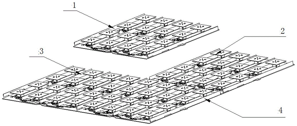 一种模块化拼接的集成网络阵列天线的制作方法