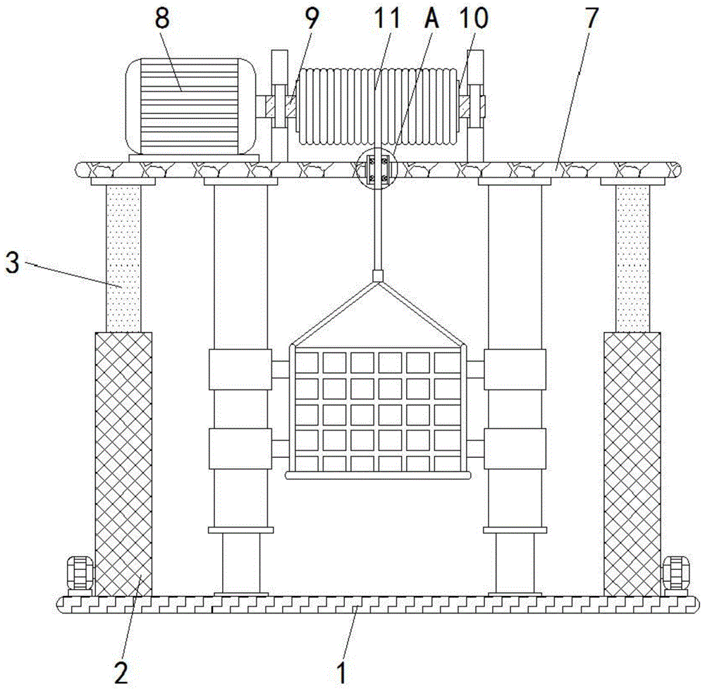 一种建筑工程物料提升机的制作方法