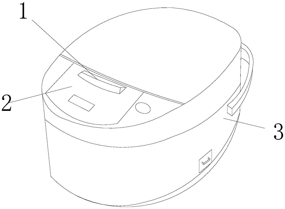 一种无蒸汽电饭煲的制作方法