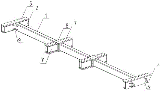 一种移动拆卸式结构件通用焊接工装的制作方法