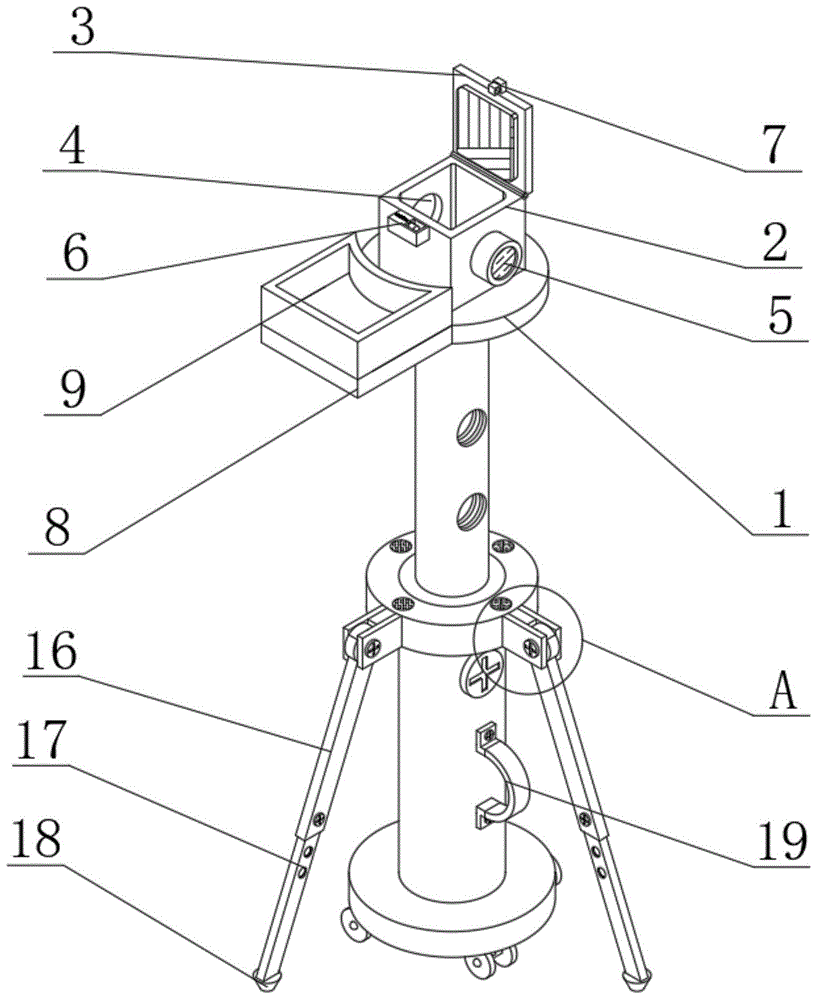 一种建筑工程造价现场测绘装置的制作方法