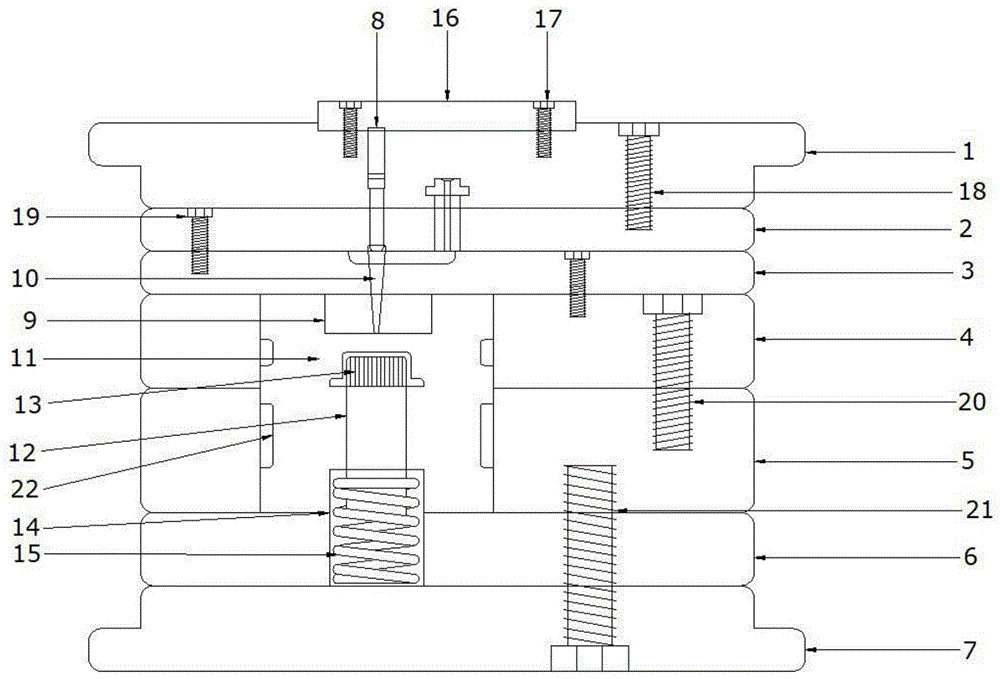 一种用于制作化妆品包装盖的模具的制作方法